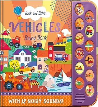 Look & Listen Vehicles Sound Book