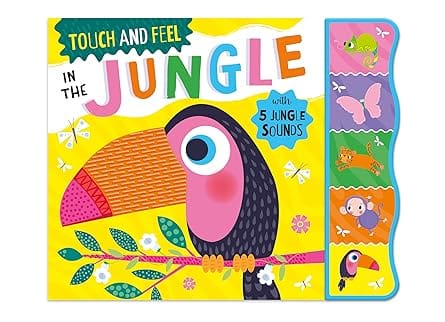 Touch & Feel In The Jungle [board Book]