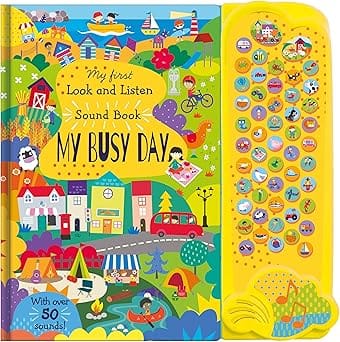 My First Look & Find Busy Day Sound Book