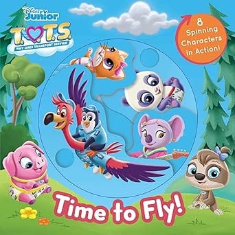 Disney Junior T.o.t.s. Time To Fly! (spin Arounds)