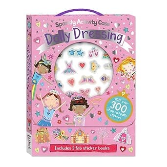 Sparkly Activity Case Dolly Dressing