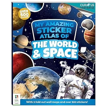 Incredible Sticker Atlas World And Space