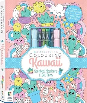 Kaleidoscope Colouring Kawaii