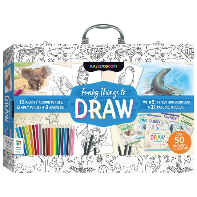 Kaleidoscope Funky Things To Draw Carry Case