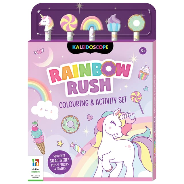 Rainbow Rush Colouring & Activity Set