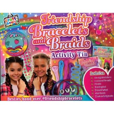 Friendship Bracelets And Braids Activity Tin Box