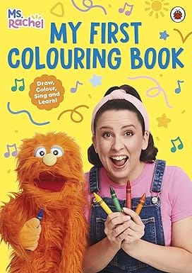 Ms Rachel My First Colouring Book (books By Ms Rachel)