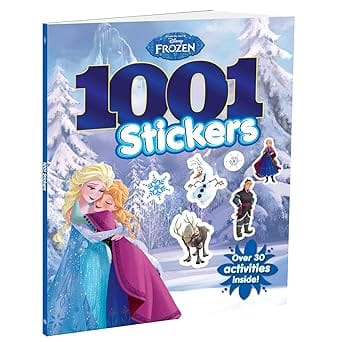 Disney Frozen 1001 Stickers Book | Many Activities With Stickers For Kids