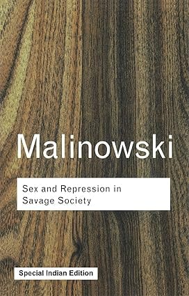 Sex And Repression In Savage Society