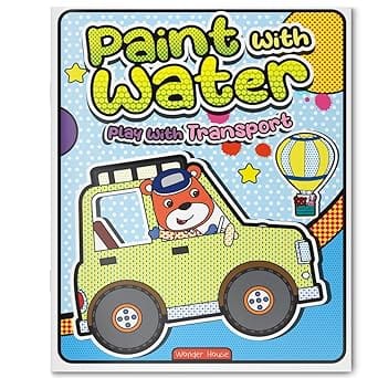 Paint With Water Play With Transport
