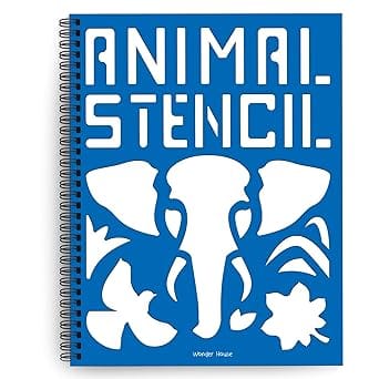 Stencil Book Animal
