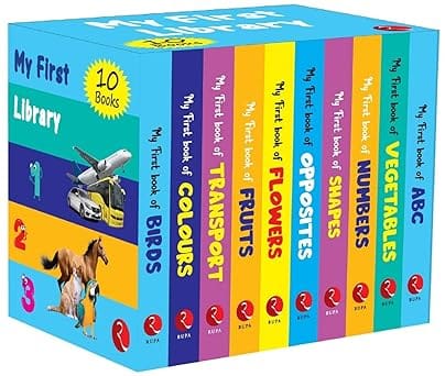 My First Library Set Of 10 Books (box Set)