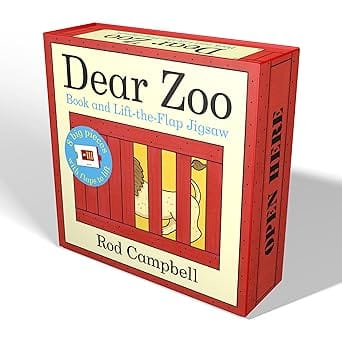 Dear Zoo Book And Lift-the-flap Puzzle