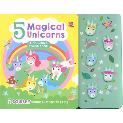 5 Magical Unicorns A Counting Sound Book