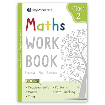 Key2practice Class 2 Maths Practice Workbook (part 3) Box Set