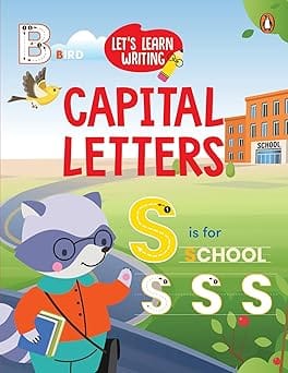 A To Z Capital Letters First Trace And Write Practice Workbook