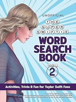 The Unofficial Super Swiftie Word Search Book (volume 2)