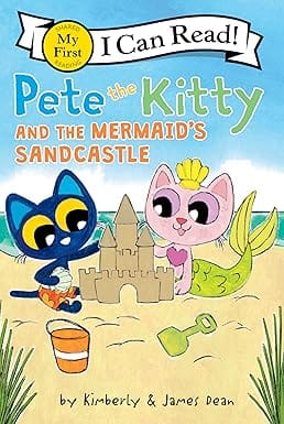 Pete The Kitty And The Mermaids Sandcastle
