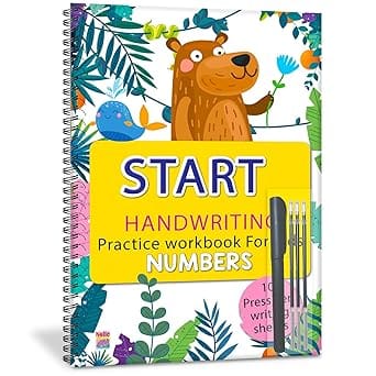 Start Handwriting Practice Number Writing Books
