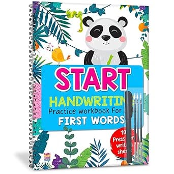 Start Handwriting Practice Colors And Shapes Writing Books