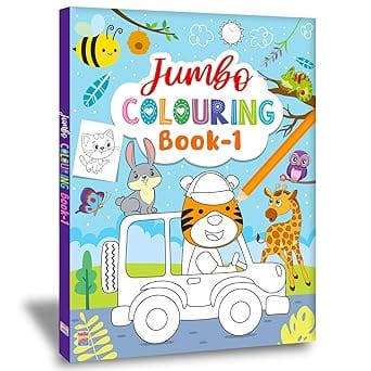 Jumbo Colouring Book 1
