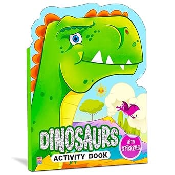 Dinosaur Sticker Activity Book For Kids