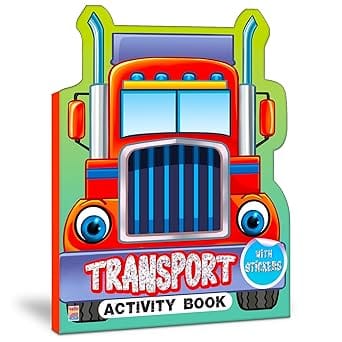 My First Transport Sticker Activity Book For Kids