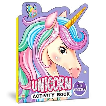 My First Unicorn Sticker Activity Book For Kids