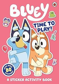 Bluey Time To Play Sticker Activity