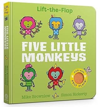 Five Little Monkeys Lift-the-flap