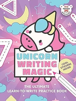 Unicorn Writing Magic The Ultimate Learn-to-write Practice Book