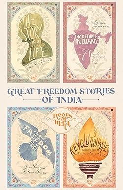 Great Freedom Stories Of India (roots Of India Series) Boxset Of 4 Books