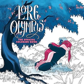 Lore Olympus The Official Coloring Book