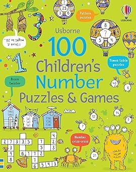 100 Childrens Number Puzzles And Games