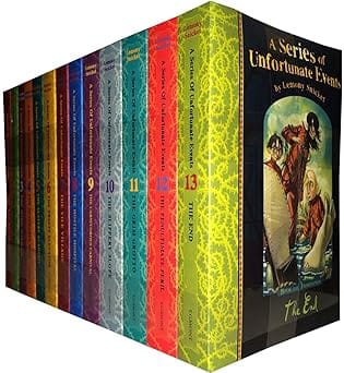 A Series Of Unfortunate Events Lemony Snicket 13 Books Collection Pack Set