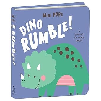 Mini Pops-dino Rumble (pop-up Book) | For Kids 1 To 3 Year Old