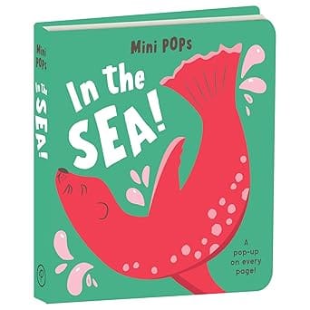 Mini Pops-in The Sea ( Pop-up Book ) | For Kids 1 To 3 Year Old