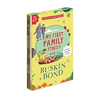 My First Family Stories: Ruskin Bond Boxset (set Of 4)