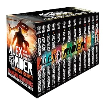 Alex Rider 13 Books Collection Boxset (stormbreaker, Point Blanc, Skeleton Key, Eagle Strike And More)