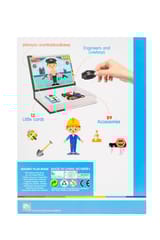 Magnetic Book – Role Play Puzzle (Engineers & Cowboys Theme)