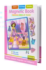 Magnetic Book – Princess Dress Up Puzzle (Educational Toy)