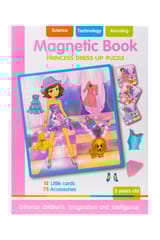 Magnetic Book – Princess Dress Up Puzzle (Educational Toy)