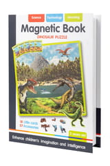 🦖 Magnetic Book – Dinosaur Adventure Puzzle (Educational Toy)