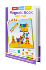 Magnetic Book – Jigsaw Puzzle (140 Magnetic Pieces + 30 Idea Cards)