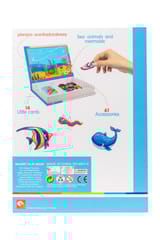 Magnetic Book – Sea Creatures Puzzle | Educational Toy Book for Kids (3+ Years)