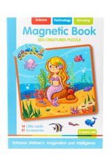 Magnetic Book – Sea Creatures Puzzle | Educational Toy Book for Kids (3+ Years)