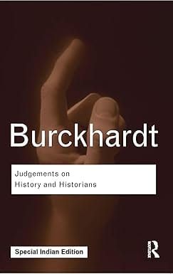 Judgements On History And Historians