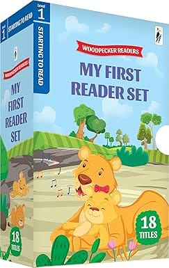 My First Reader Set Level 1 (18 Volume Boxed Set)
