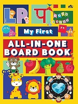 My First All-in-one Board Book (english-hindi)
