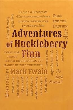 Adventures Of Huckleberry Finn (word Cloud Classics)